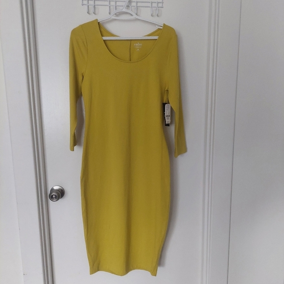 Soho New York & Company Yellow Dress - Picture 3 of 4